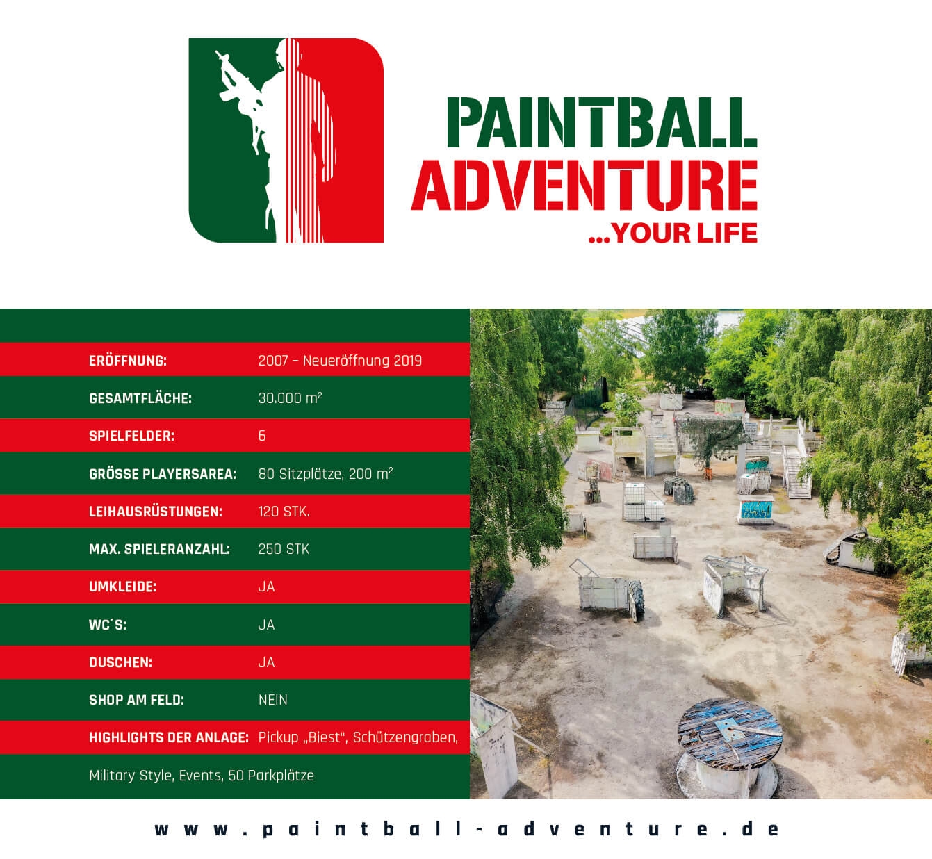 Paintball Adventure Wesendorf Highglights