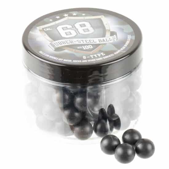 Cal_68_Steel_Rubberballs_Stahlgeschosse_100_Stück