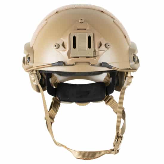DELTA_SIX_Tactical_FAST_MH_Helm_für_Paintball_Airsoft_Tan_front
