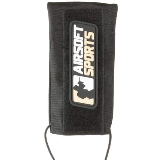 Delta_Six_Patch_Sock_Laufkondom_laufsocke_Barrelsock_mit_Klettflaeche_oliv_black