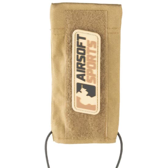 Delta_Six_Patch_Sock_Laufkondom_laufsocke_Barrelsock_mit_Klettflaeche_oliv_oliv