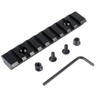 Paintball_Airsoft_Keymode_Rail_Set_Fuer_Keymod_Shroud_100mm_9_Slots