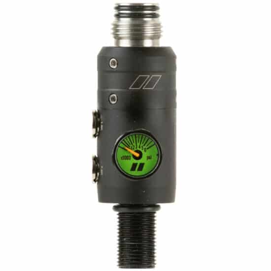 PowerHouse_TKO_Longbody_Paintball_HP_Regulator_300Bar_4500PSI_MATTE_BLACK_front