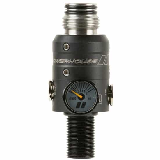 PowerHouse_TKO_Paintball_HP_Regulator_300Bar_4500PSI_BLACK_MATTE_front