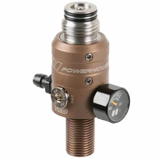 PowerHouse_TKO_Paintball_HP_Regulator_300Bar_4500PSI_MATTE_EARTH_front