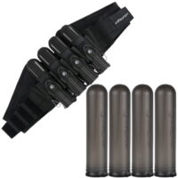 DYE Jet Pack 4+5 Paintball Battelpack incl. DYE Alpha Pötte (schwarz)
